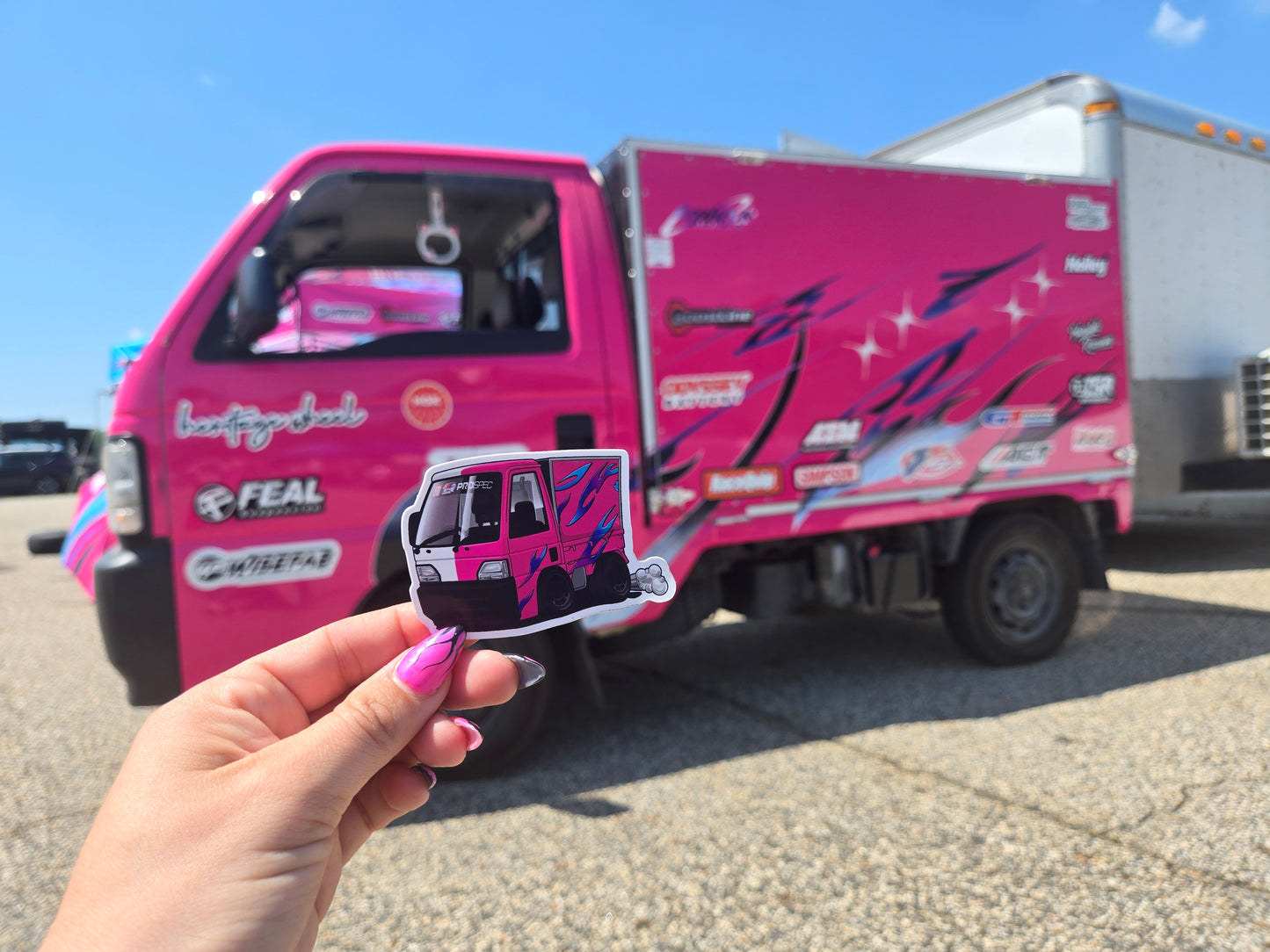 Kei Truck Sticker