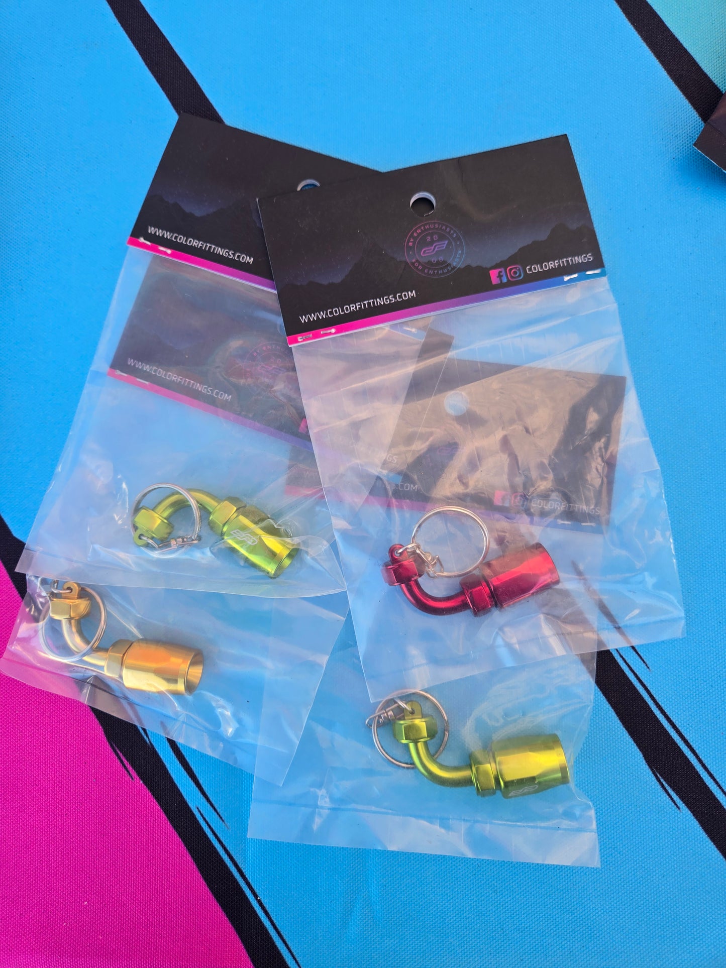 AN LED Flashlight Keychain