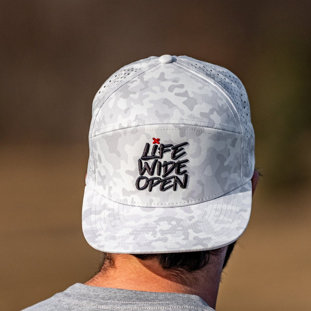 White Camo Performance Hat